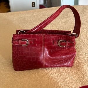 Handbag, Tommy Hilfiger, red.